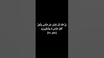 آية هادئة من سورة غافر بصوت القارئ ماهر المعيقلي 🤍