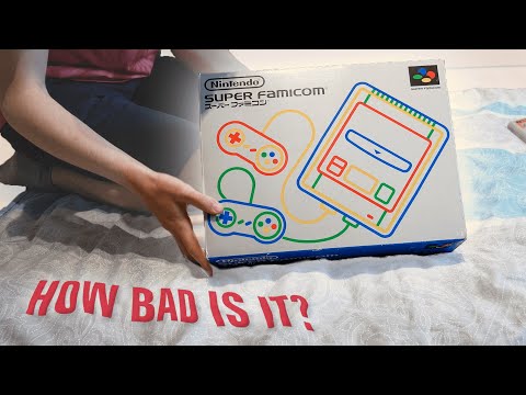 Nintendo Super Famicom unboxing 