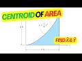 Centroid of Composite Area | Find x̄ and ȳ Step-by-Step