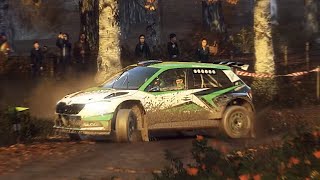 Relaxing Rally Driving - Dirt Rally 2.0 - Skoda Fabia R5 - Fuller Mountain Descent