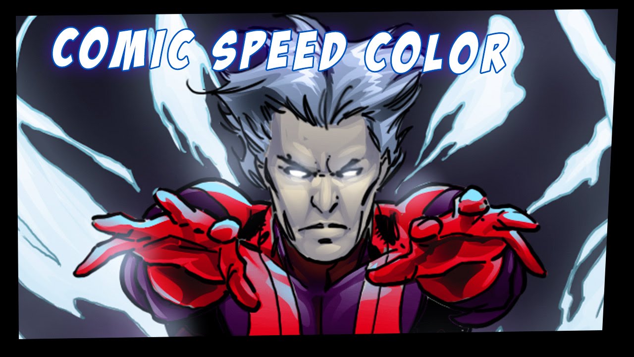 Comic Art Speed Color - Mel Rubi - Spirit Summoner