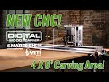 Introducing smartbench big cnc  digital wood carver