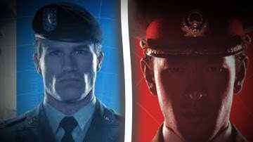 USA Commander in Chief VS China Commander in Chief^Command & Conquer Generals ZH Destructive forces