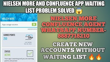 2024 online money nielsen waiting list confluence already registration problem solutions