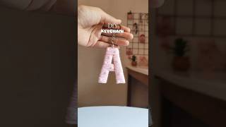 Information Diy A letter Keychain || Cute gift idea 😍 #shorts #diy #viral #craft #trending #aesthetic #gift Update