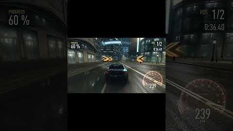 NFS No Limits | Rush Hour | The Square East Night #short #racing #nfs