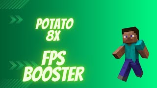 POTATO 8X BEST PVP TEXTURE PACK FOR MCPE 1.19