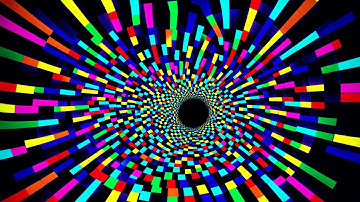 Colorful Vortex: A Hypnotic Psychedelic Experience in 4K (No Sound)