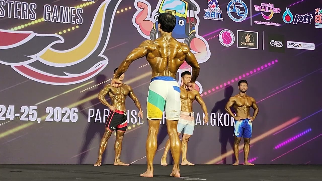 6th Thailand Open Masters Games 2026  MSP -35Y (+170 cm)