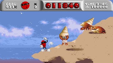 Cool Spot Longplay (Sega Genesis) [QHD] [100% Cool]