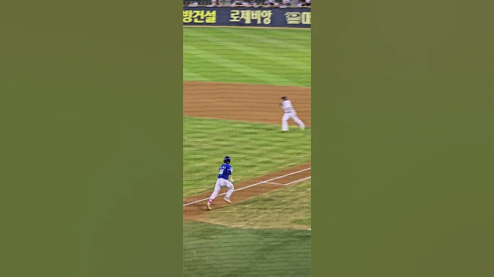 삼성 라이온즈 우타자 No.66 박승규 선수 게임 2루타&타점 영상 x 2025 한국프로야구 현장체크