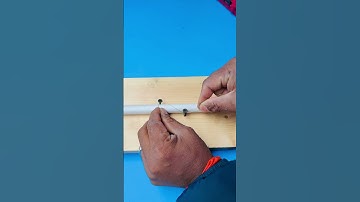 Genius Pipe Securing Hack! 🔩 Use Screws & Wire Like a Pro