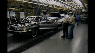 1980s Assembly Line Magic: How the Ford Thunderbird &amp; Mercury Cougar Came to Life