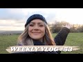 WEEKLY VLOG #53 | GETTING BACK INTO IT! WORKING, WALKING & COOKING! | EmmasRectangle