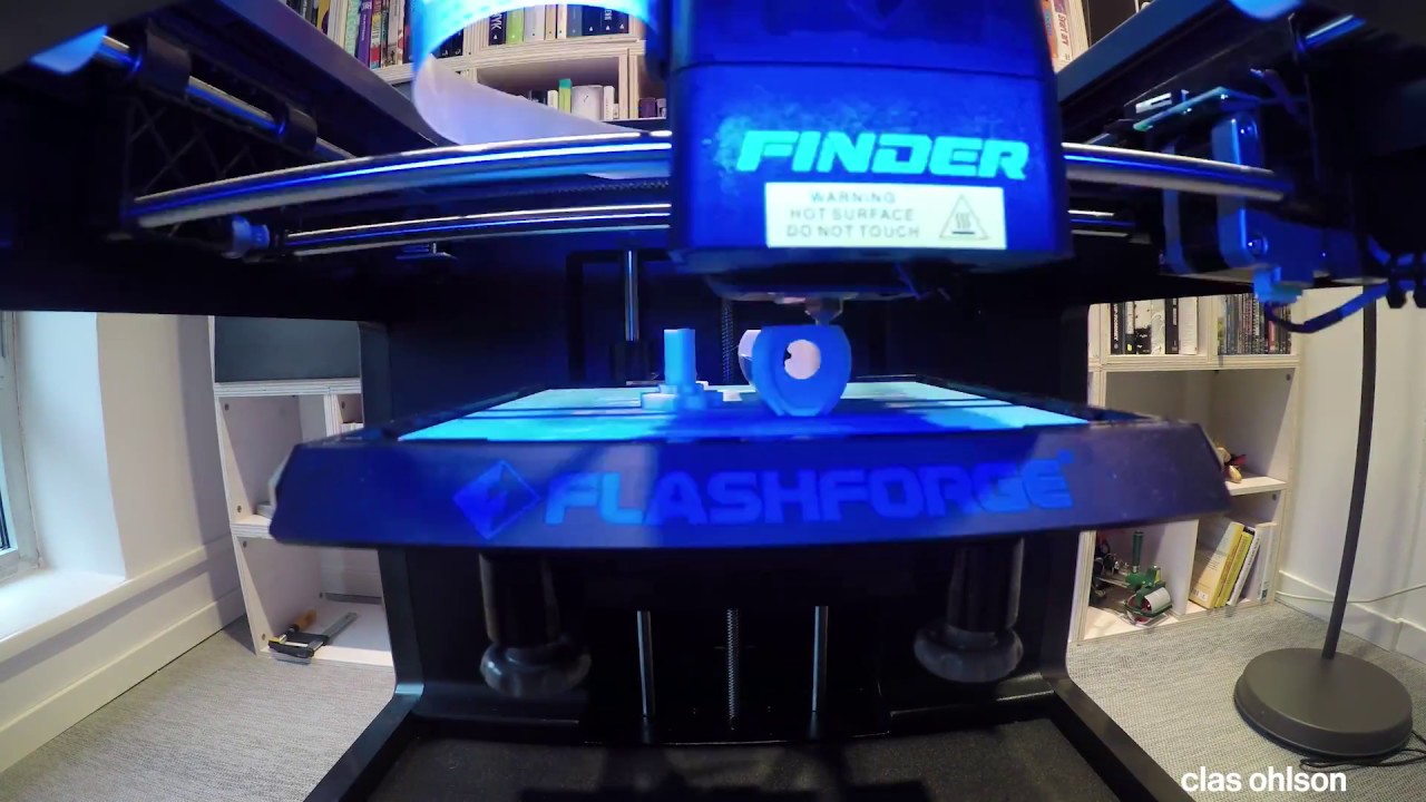 Hvordan 3D-printe med FlashForge Finder