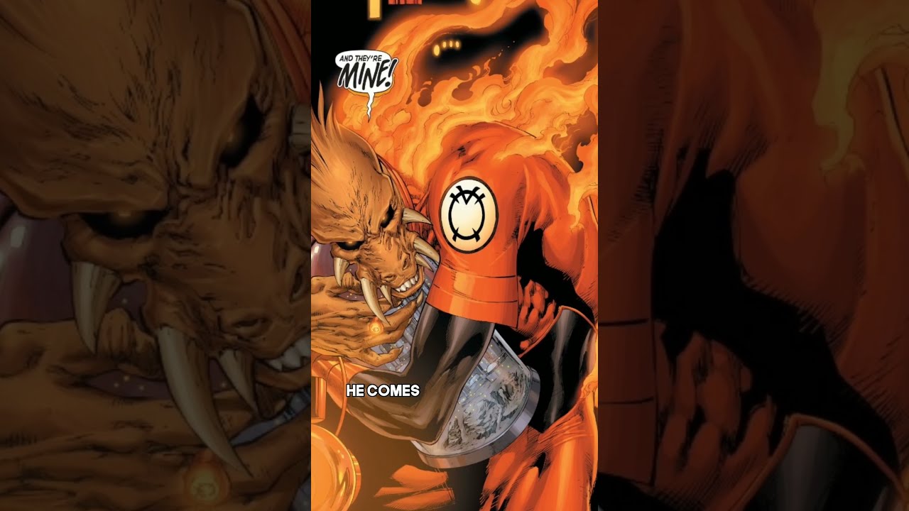 How Powerful Is Larfleeze Shorts Dc Dccomics