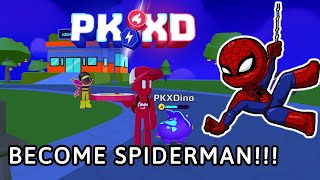 BECOMING SPIDERMAN IN PK XD