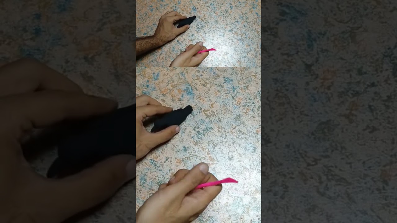 Play-Doh Crow Making 