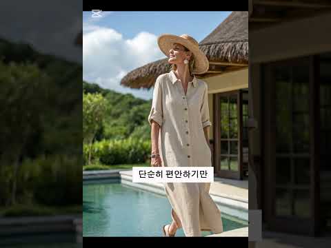 여름에 갱년기 여성분들께 "딱"  맞는 원피스 고르는법 알려드려요!