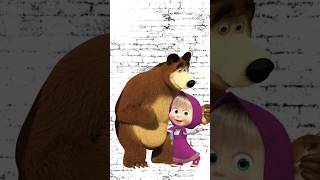 #shorts gara-gara 😈Masha and the bear🐻 #animation #trending #viral