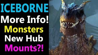 Mhw New Iceborne Story Trailer Breakdown Master Rank Monsters Mounts Tigrex & Glavenus?