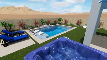 Willis Backyard Oasis- Thunderbird Pools and Spas- ThunderScapes