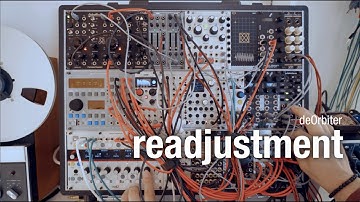 Eurorack Modular Generative Ambient - "readjustment" - ER-301 DistingEX Vector Sequencer #44