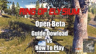 Ring of Elysium (Europa) - Open Beta New F2P Battle Royale Games 2018 Dowload Guide vs Gameplay