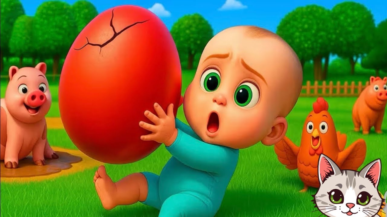 Шалтай-Болтай 🥚 | Веселая анимированная детская песенка и стишок | Пойте, танцуйте и учитесь @Chu...