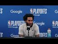 Julian Champagnie on Not Being Fazed By Pressure & Handling Business in Game 5 to Close Out Portland
