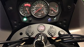 KLR Lower Dash Install