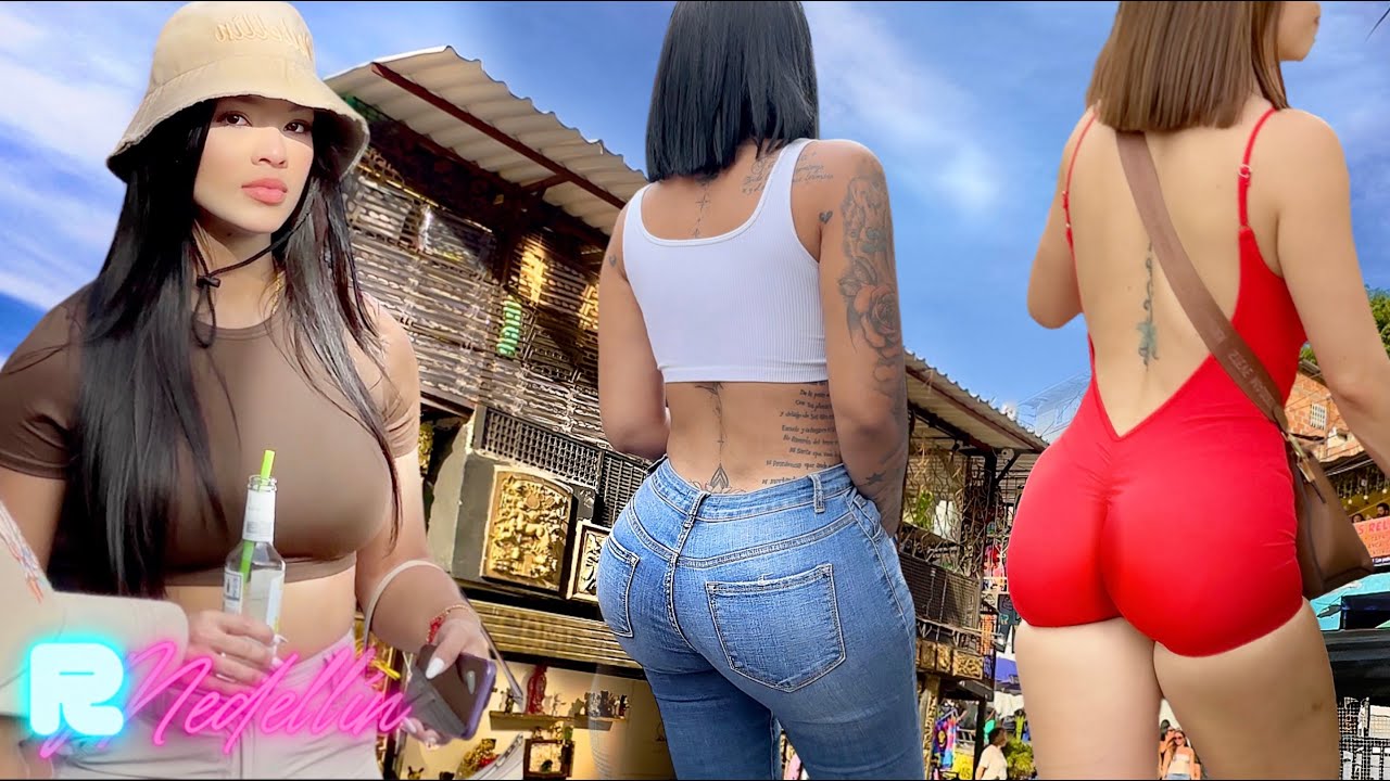 🇨🇴MEDELLIN COLOMBIA: Last Hottest Day of Summer 4K [Street Scenes]🔥