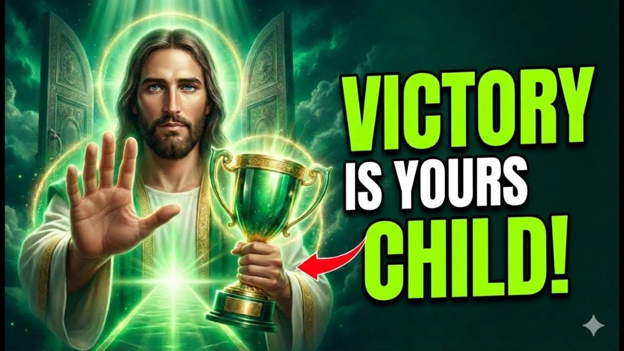 God Says: Congratulations! Victory is Yours 