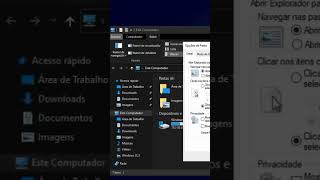 Alterando as opções da pasta do Windows File Explorer para melhorar a performance e usabilidade