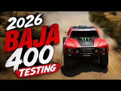 2026 Terrible Herbst Motorsports Baja 400 Testing Insights and Suspension Setup