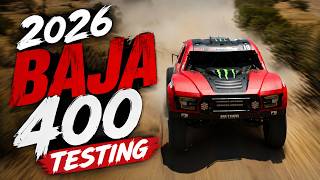2026 Terrible Herbst Motorsports Baja 400 Testing Insights and Suspension Setup