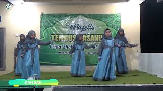 SAH SAH - TARI KREASI SANTRI | HAFLAH YPI CAHAYA AL WAFA DADAPAN GRUJUGAN BONDOWOSO TAHUN 2025