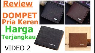 Review Dompet Pria Keren Mantap Cowok Harga Murah Terjangkau - Video 2