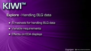 KIWI™ 3 Explore Tutorial - BLQ Data