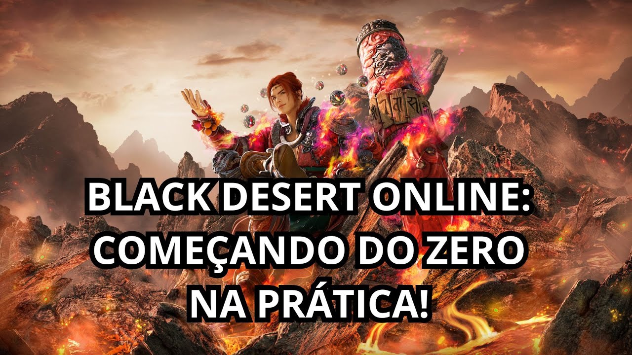 BLACK DESERT ONLINE - COMEÇANDO DO ZERO(CONTA NOVA) NA PRÁTICA, TEMPORADA V E PASSOS INICIAIS