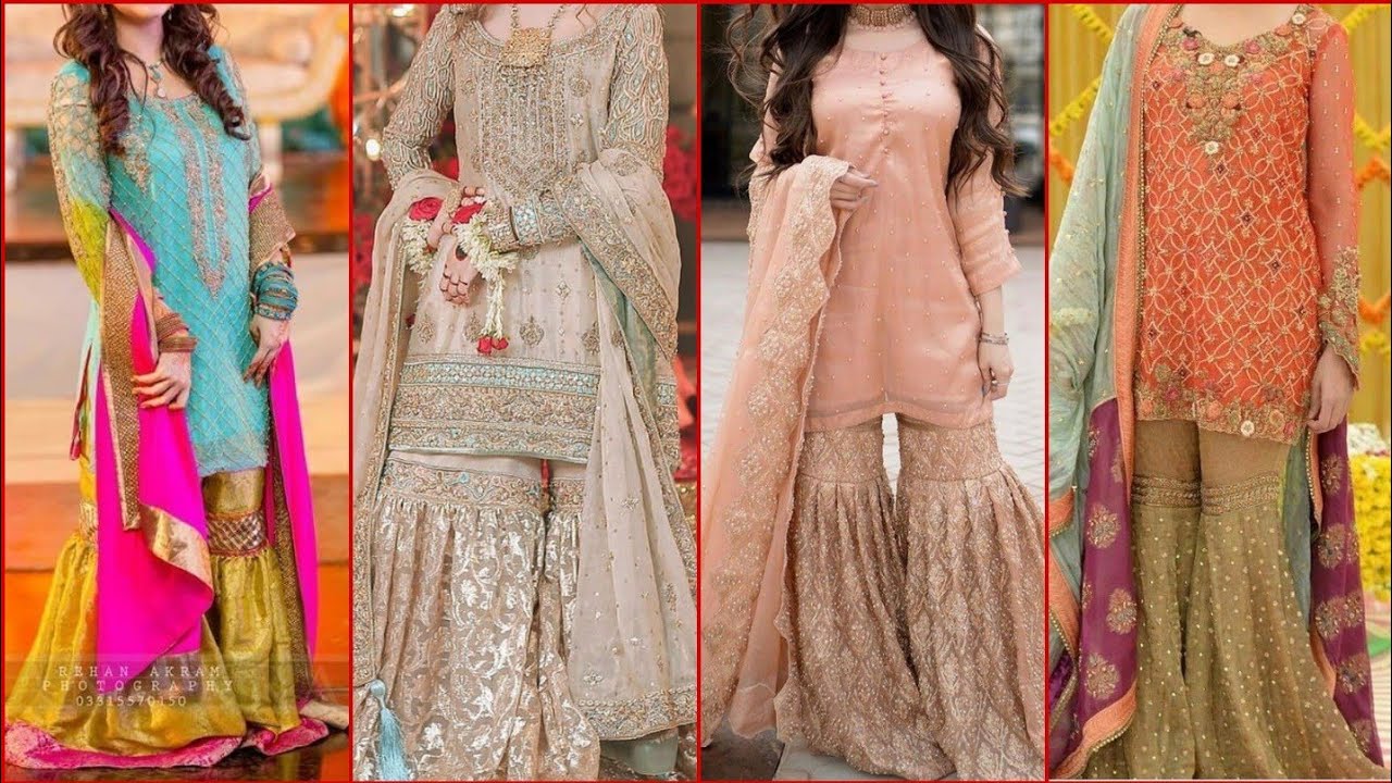 Elegant Fancy Dress Designs For Sister/ Cousin/ Friends Wedding- Beautiful Wedding Dresses