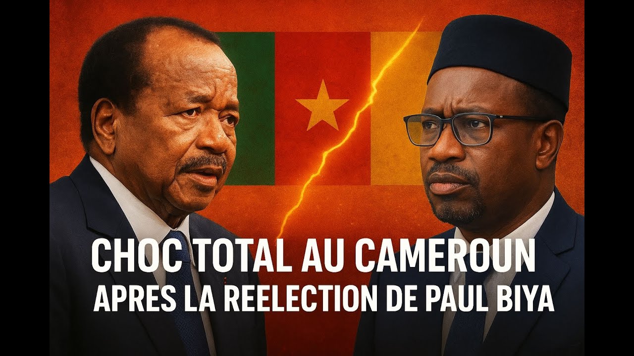 Le Cameroun sur le choc après la reelection de paul biya #PaulBiya # ...