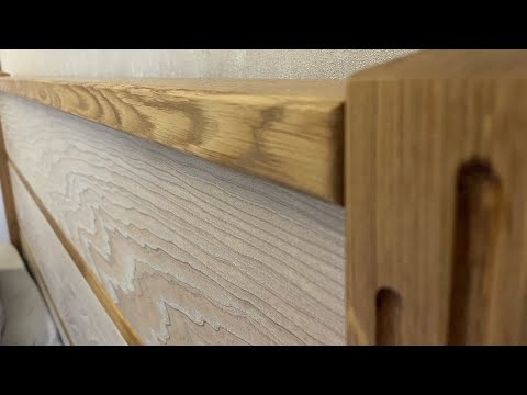 Кровать из дуба и ясеня своими руками|Bett aus Holz selben bauen