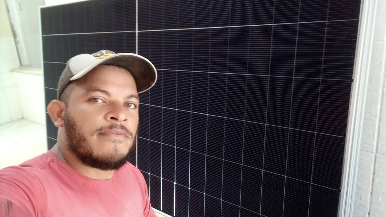 Novo Modulo Fotovoltaico Bifacial Risen de 700W - Vlog na instalação