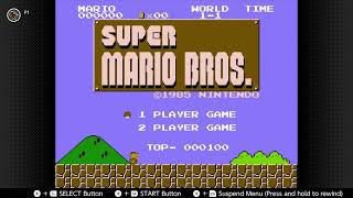 Super Mario Bros. (NES but on Switch) @MostUnexpected