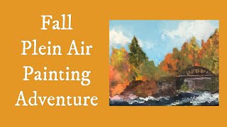 Plein Air Painting Adventure using Golden Open Acrylic painting in Fall
This is a video painting En Plein Air at a park in the Fall. Plein Air Painting Adventure using Golden Open Acrylic painting in Fall