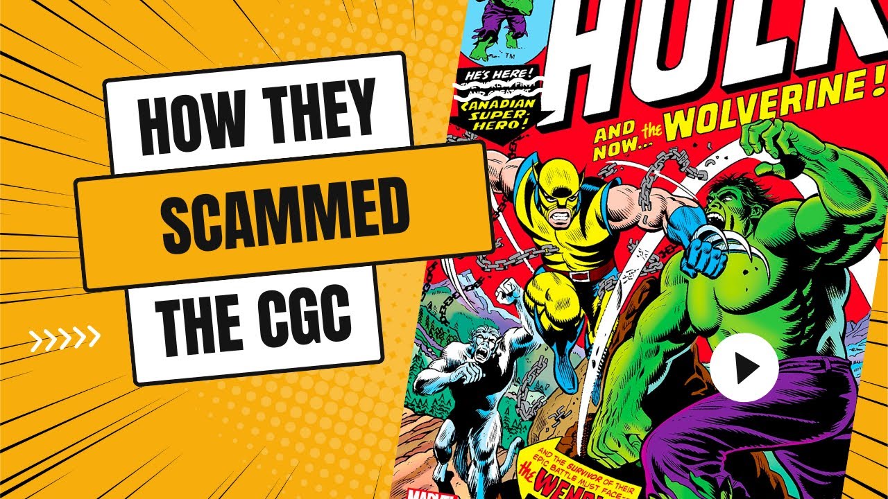 Collecting Comics and the story behind the CGC scammers - YouTube