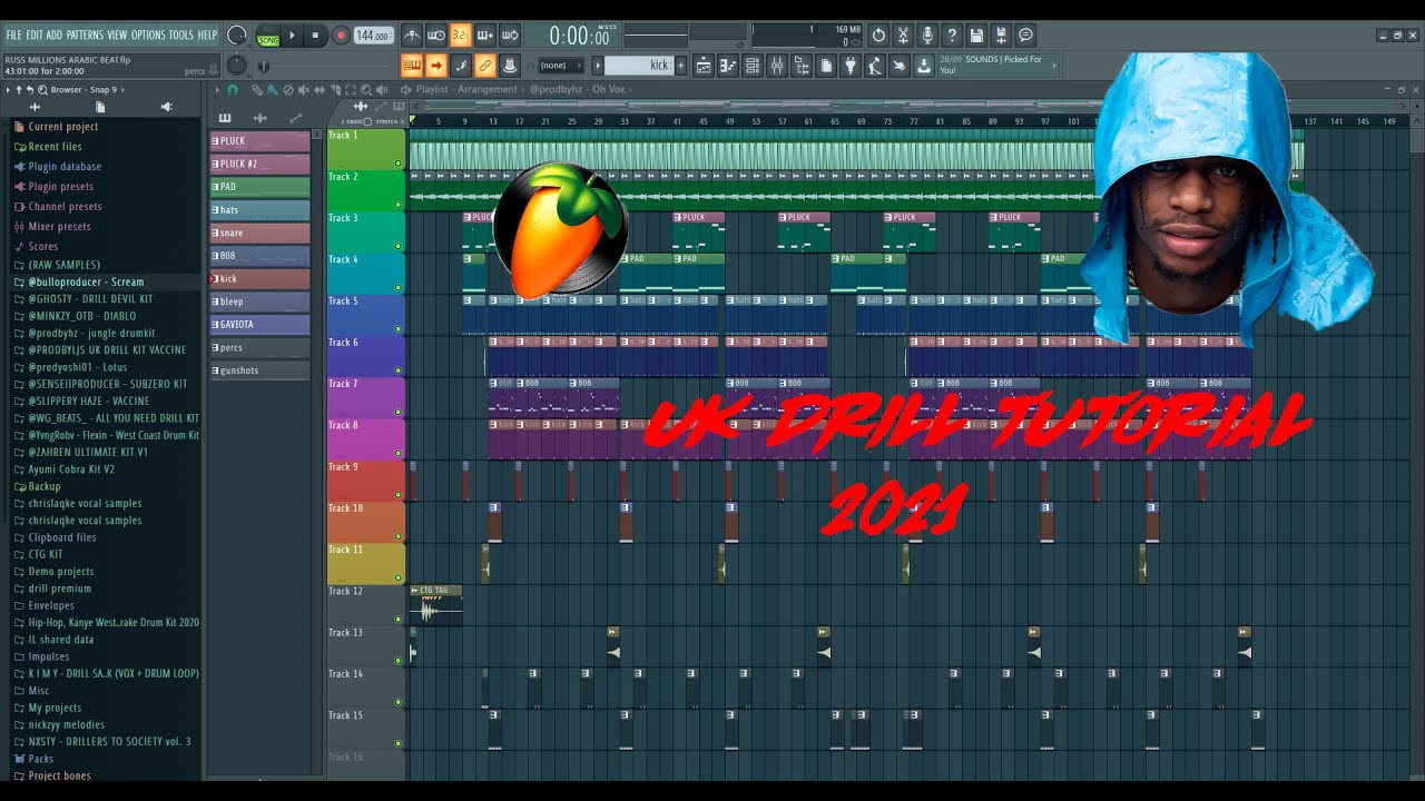 HOW TO MAKE A SAMPLE UK DRILL BEAT FOR RUSS MILLIONS 2021