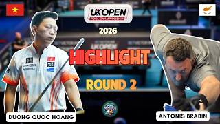 🔴 HIGHLIGHTS | Duong Quoc Hoang vs Antonis Brabin | UK Open Pool Championship 2026 | Round 2