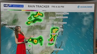 Thunderstorms possible across South Florida Friday afternoon as region stays hot humid